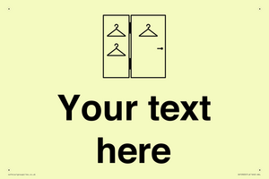 Custom information:  Large Changing room